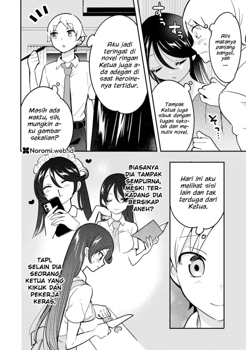 Gakuen 1 no Bishoujo wa x x Eshi no Ore ni Horeteiru!? (The Number 1 Beautiful Girl in the School is in Love With Me, the XXX Artist.) chapter 5
