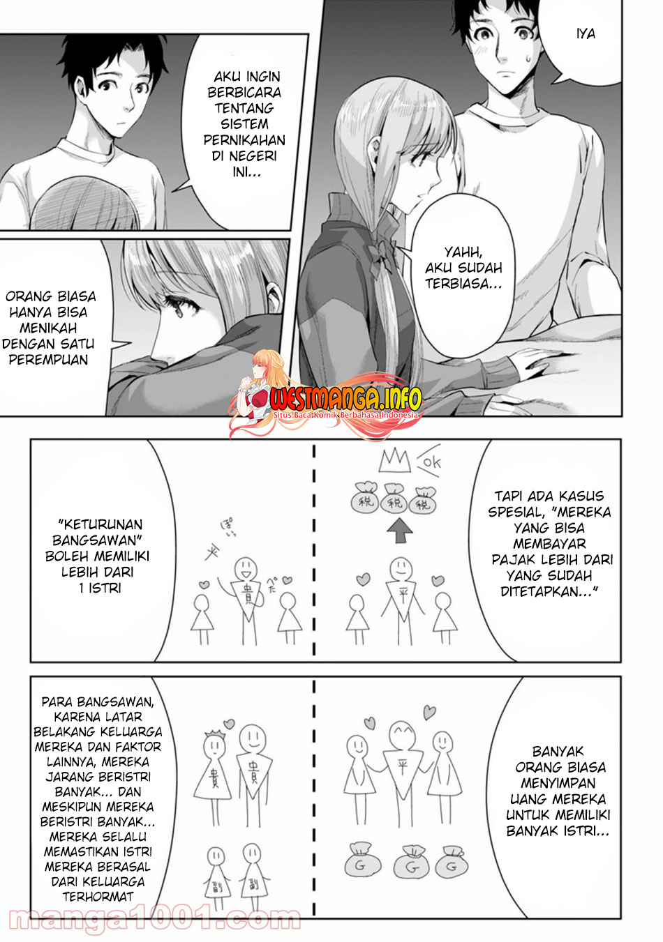 Gakuenmono No Otome Game No Sekai Ni Tensei Shita Kedo Chapter 03.2 Bahasa Indonesia