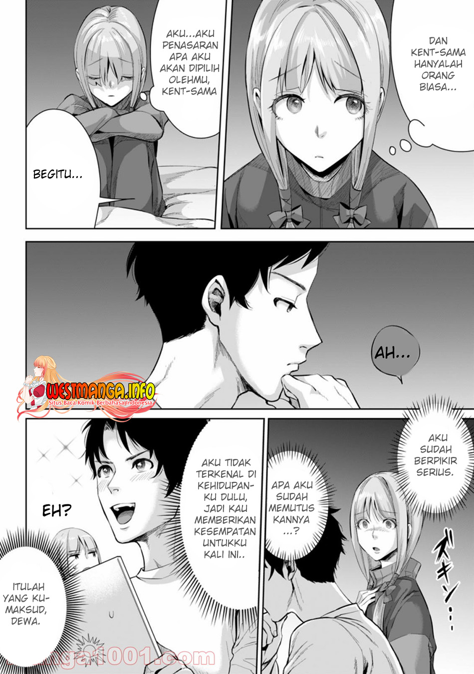 Gakuenmono No Otome Game No Sekai Ni Tensei Shita Kedo Chapter 03.2 Bahasa Indonesia