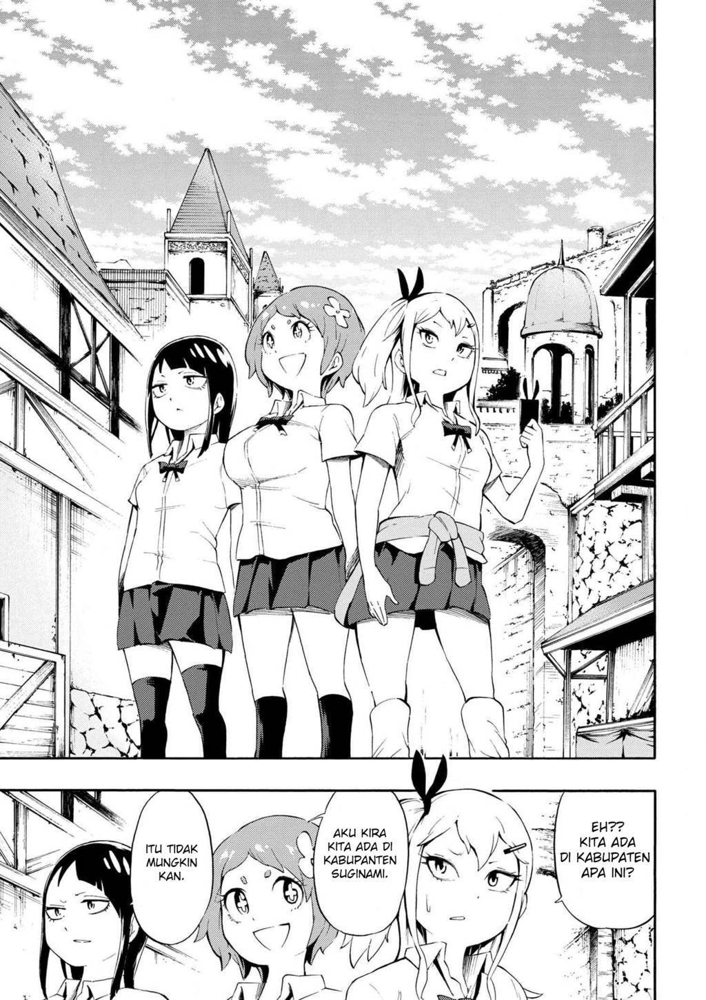 Gal Tensei Isekai Seikatsu Majidarui chapter 1