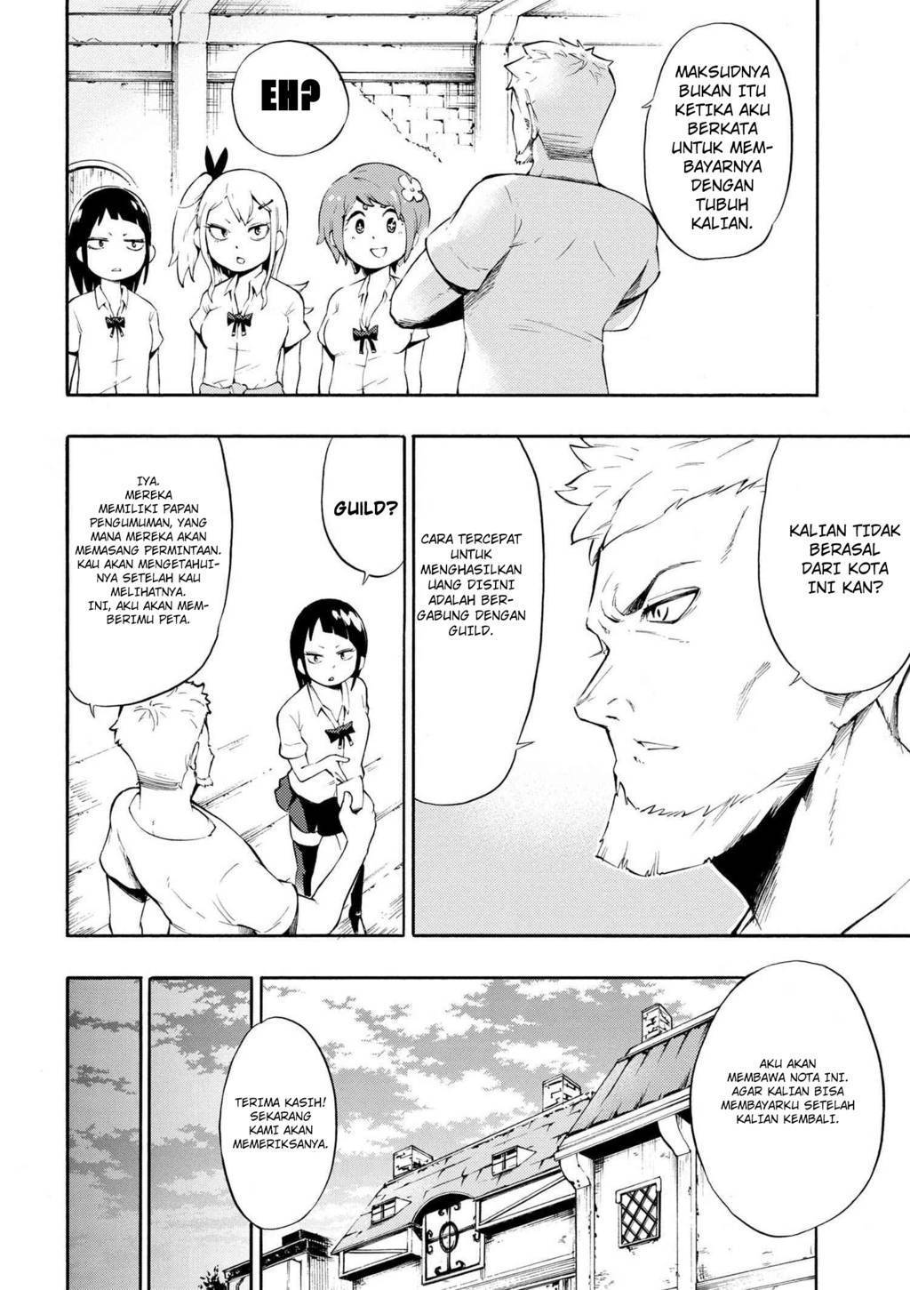Gal Tensei Isekai Seikatsu Majidarui chapter 1