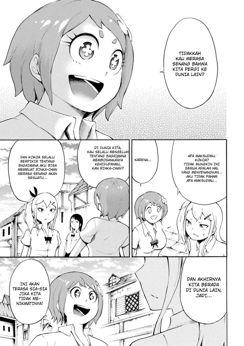 Gal Tensei Isekai Seikatsu Majidarui chapter 1