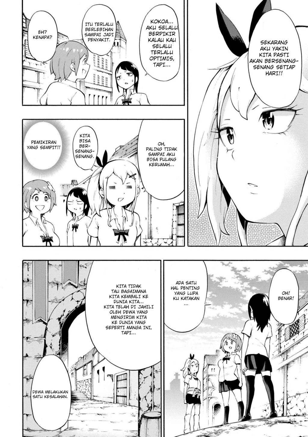 Gal Tensei Isekai Seikatsu Majidarui chapter 1
