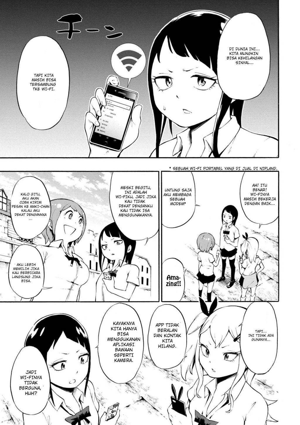 Gal Tensei Isekai Seikatsu Majidarui chapter 1