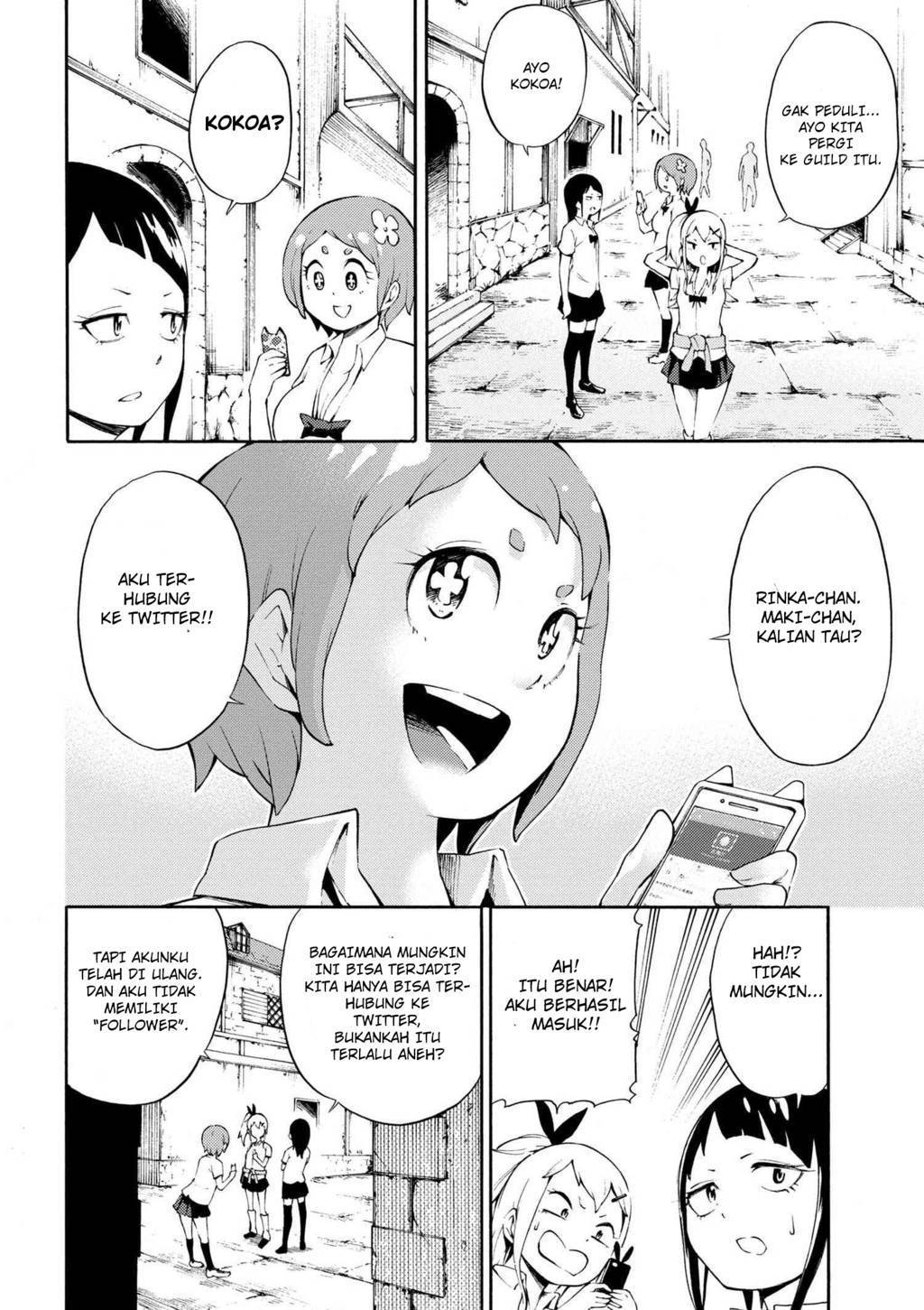 Gal Tensei Isekai Seikatsu Majidarui chapter 1