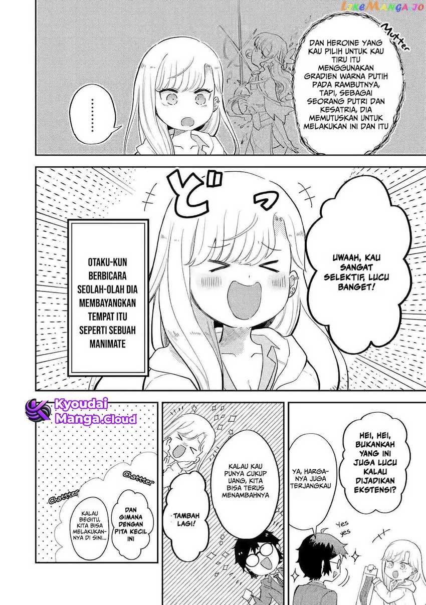Gal ni Yasashii Otaku-kun Chapter 02.2 Bahasa Indonesia