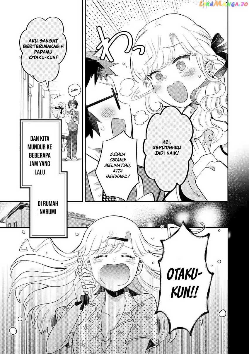 Gal ni Yasashii Otaku-kun Chapter 02.2 Bahasa Indonesia