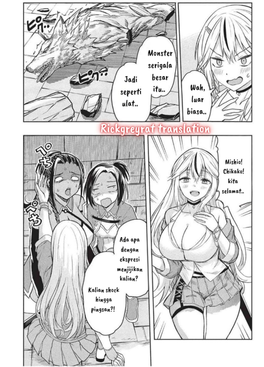 Gal to Dungeon to Shuukai Okure no Tansaku Eiyuutan Chapter 02 Bahasa Indonesia