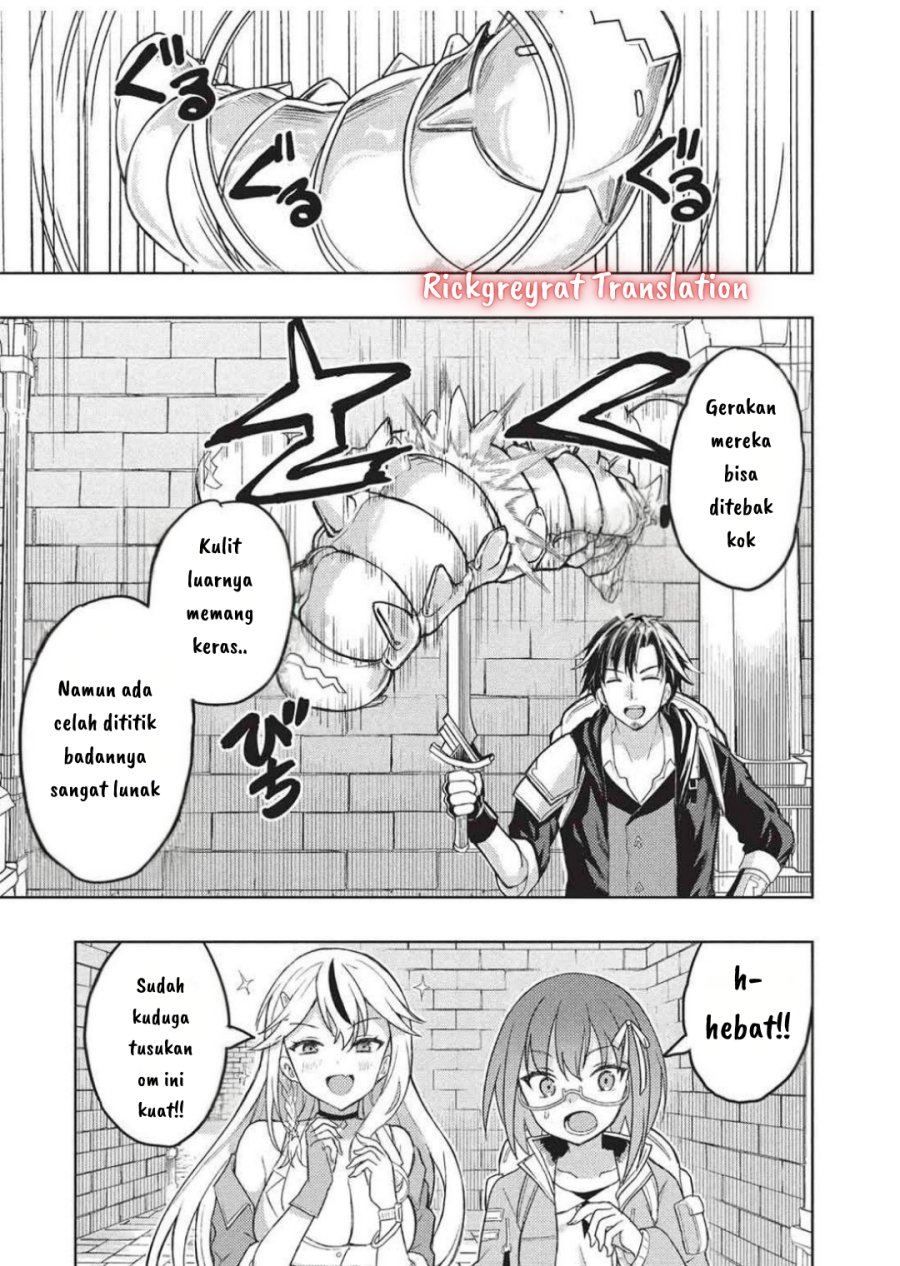Gal to Dungeon to Shuukai Okure no Tansaku Eiyuutan ~Moto Legend Ima wa Wakeari tei Rank Tansakushana Ore ga, S-Kyuu Gal ni Natsukare Makutte Ikusei wo Makase Sareta~ chapter 3