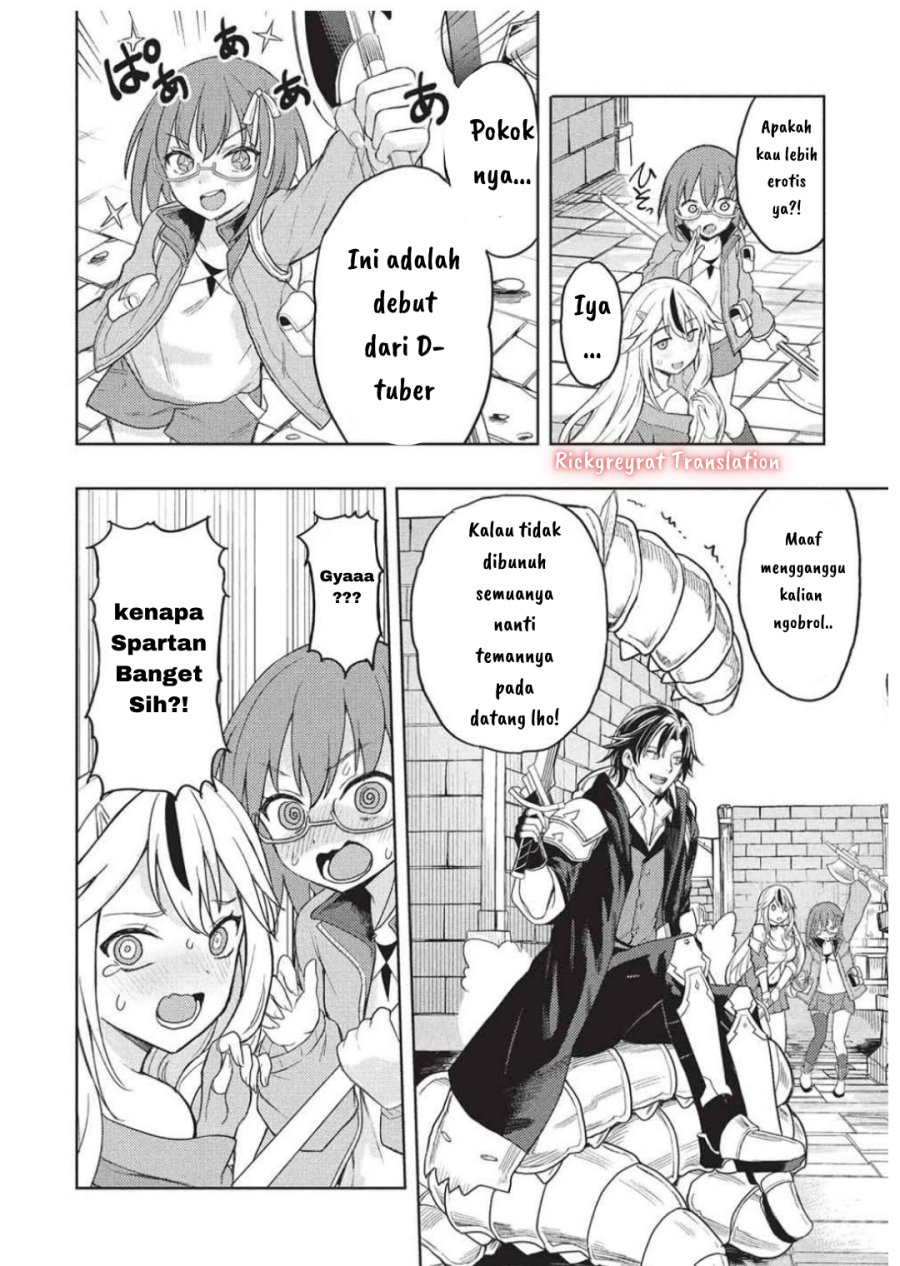 Gal to Dungeon to Shuukai Okure no Tansaku Eiyuutan ~Moto Legend Ima wa Wakeari tei Rank Tansakushana Ore ga, S-Kyuu Gal ni Natsukare Makutte Ikusei wo Makase Sareta~ chapter 3