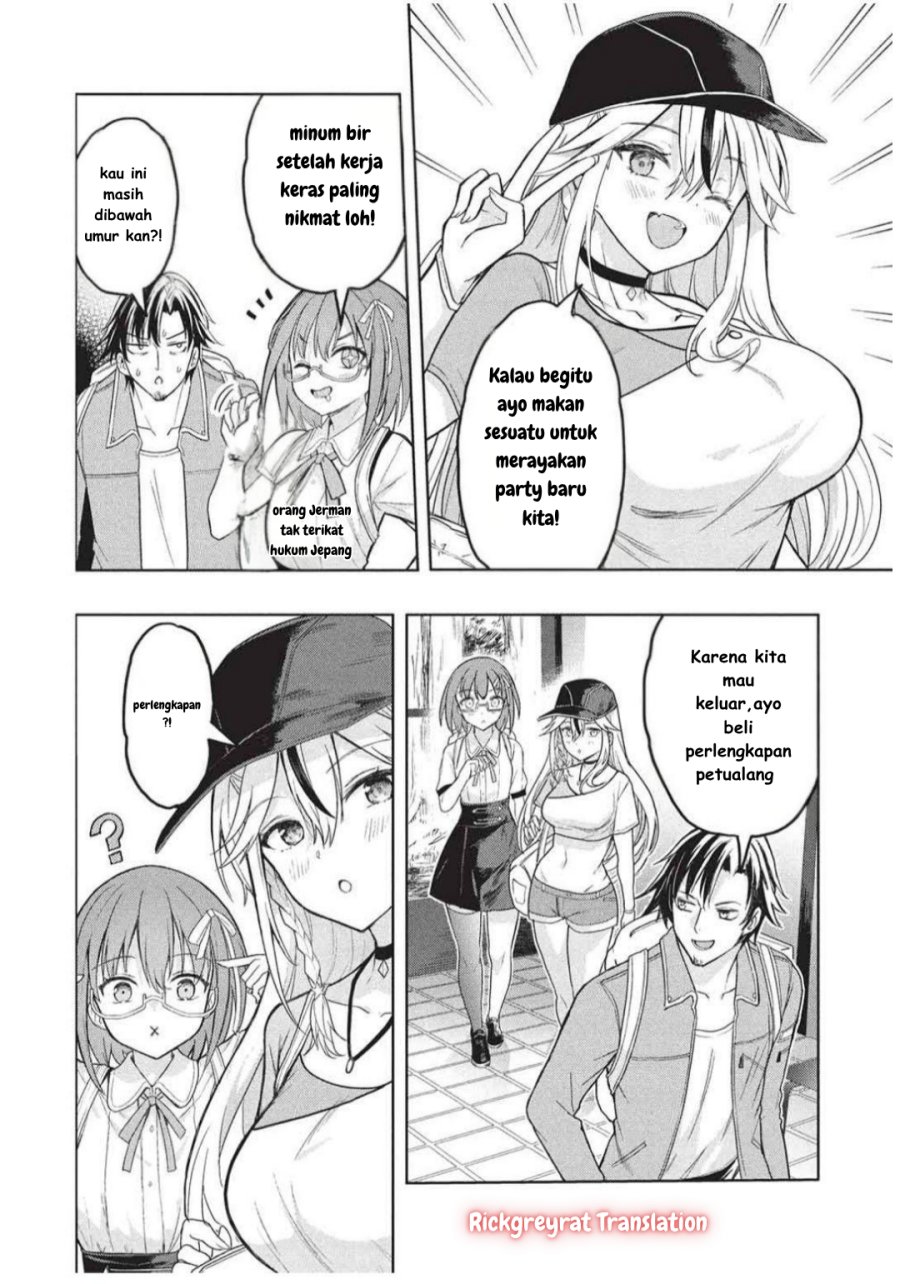 Gal to Dungeon to Shuukai Okure no Tansaku Eiyuutan ~Moto Legend Ima wa Wakeari tei Rank Tansakushana Ore ga, S-Kyuu Gal ni Natsukare Makutte Ikusei wo Makase Sareta~ chapter 4