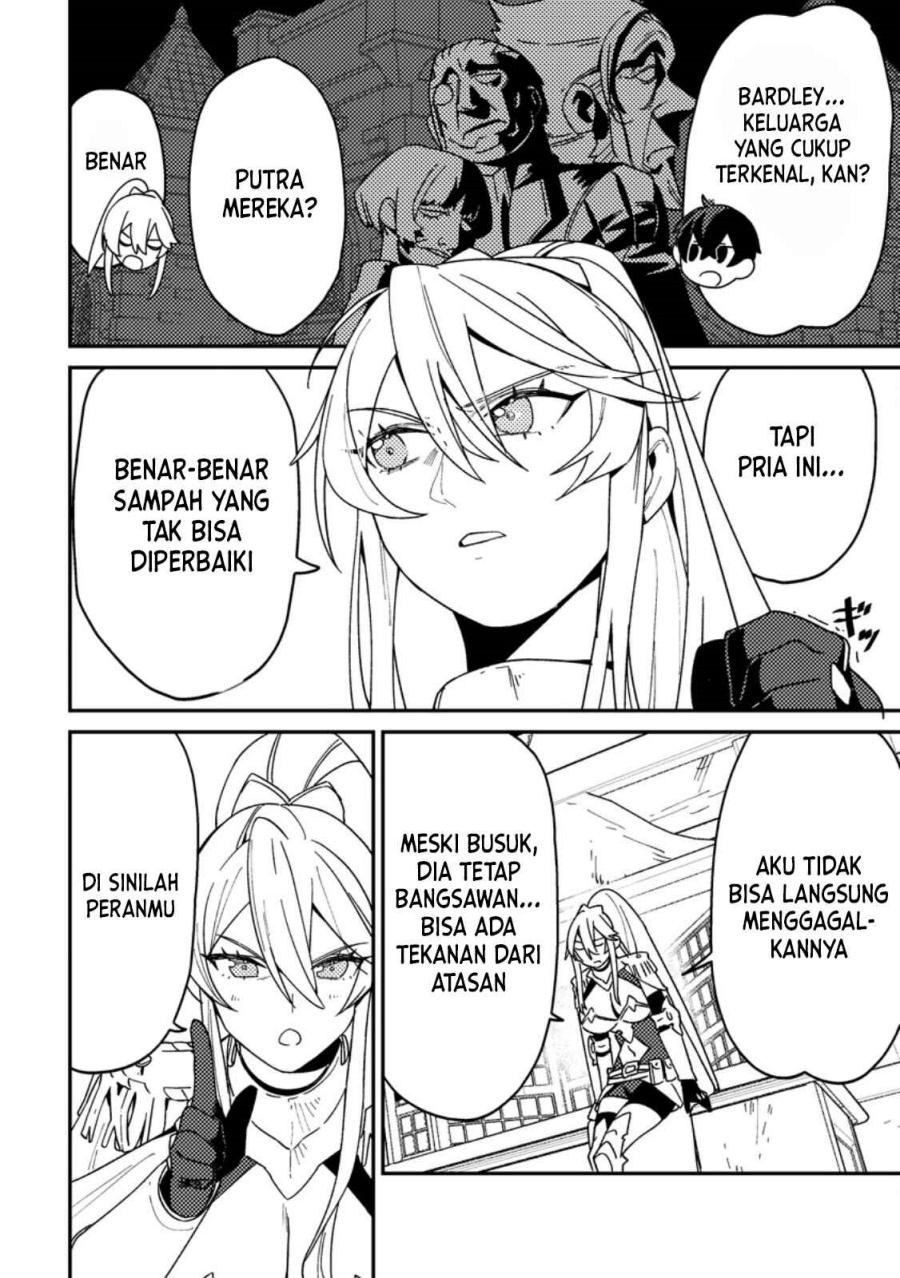 Game Chishiki de Saikyou ni Natta Mob Heishi wa, Shin no Jitsuryoku wo Kakushitai Chapter 02.2 Bahasa Indonesia