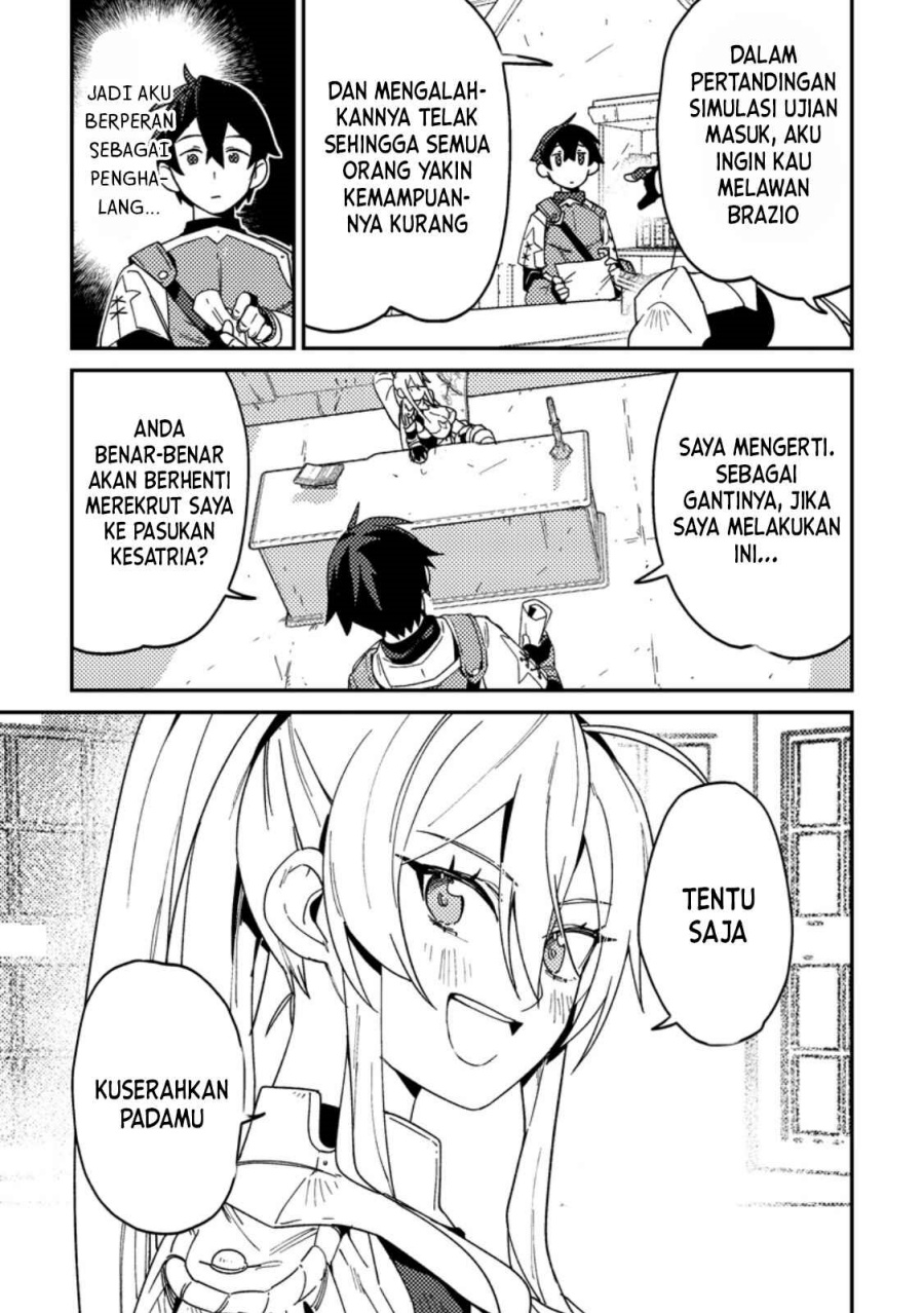 Game Chishiki de Saikyou ni Natta Mob Heishi wa, Shin no Jitsuryoku wo Kakushitai Chapter 02.2 Bahasa Indonesia