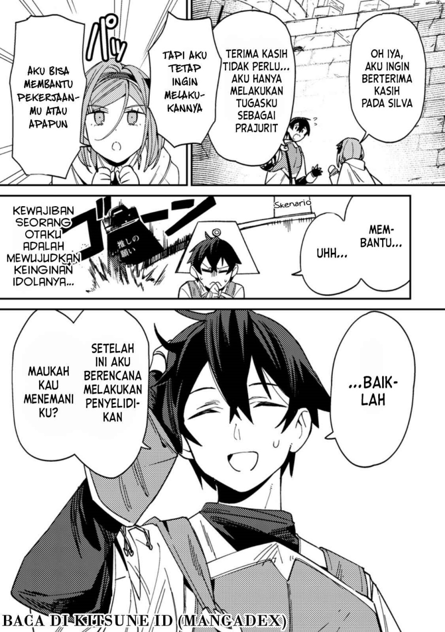 Game Chishiki de Saikyou ni Natta Mob Heishi wa, Shin no Jitsuryoku wo Kakushitai Chapter 02.2 Bahasa Indonesia