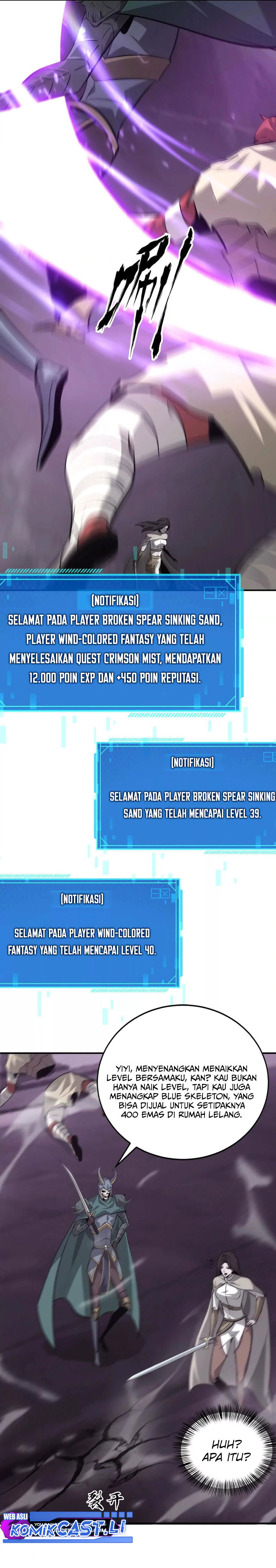 Game Online: Unrivaled In The World (Remake) Chapter 38 Bahasa Indonesia