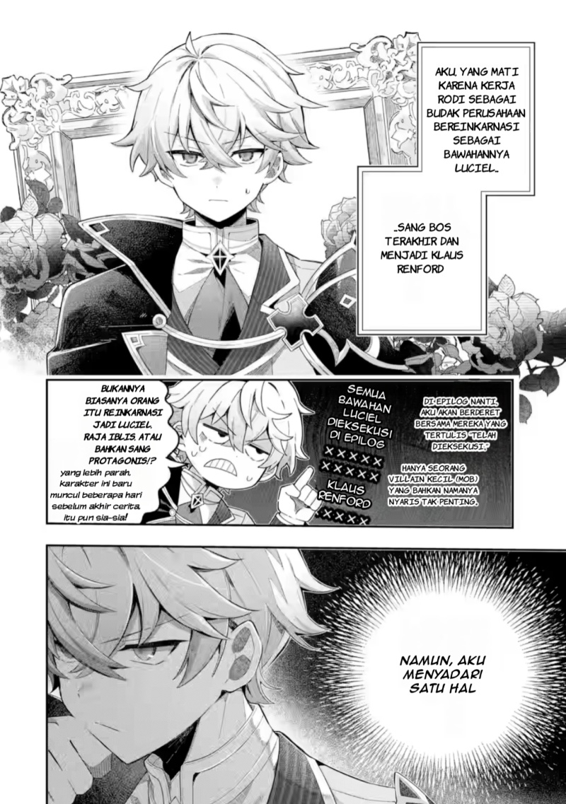 Game Sekai no mobu akuyaku ni tensei shita node Last bos wo mezashite mita chapter 1
