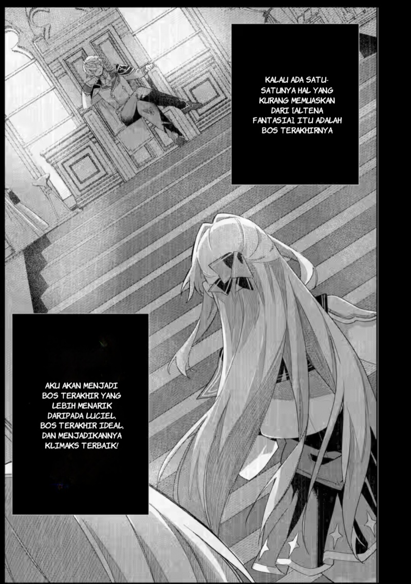 Game Sekai no mobu akuyaku ni tensei shita node Last bos wo mezashite mita chapter 1