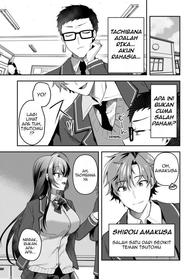 Gari Tsutomu-kun to Uraaka-san – Sanzan Osewa ni Natteiru Ero-kei Uraaka Joshi no Shoutai ga Kurasu no Idol Datta Ken chapter 2