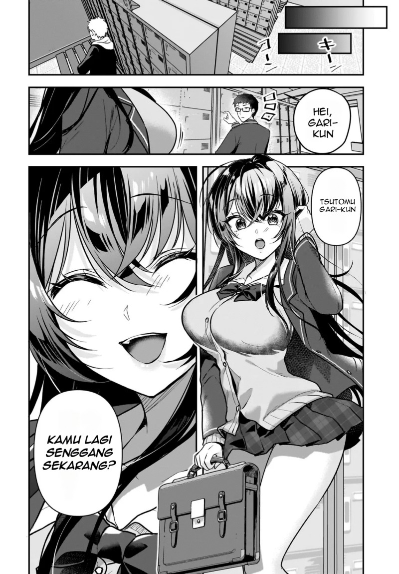 Gari Tsutomu-kun to Uraaka-san – Sanzan Osewa ni Natteiru Ero-kei Uraaka Joshi no Shoutai ga Kurasu no Idol Datta Ken chapter 2