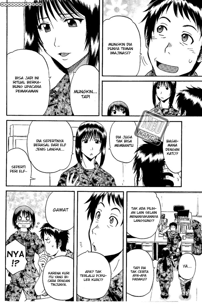 Gate – Jietai Kare no Chi nite, Kaku Tatakeri chapter 8