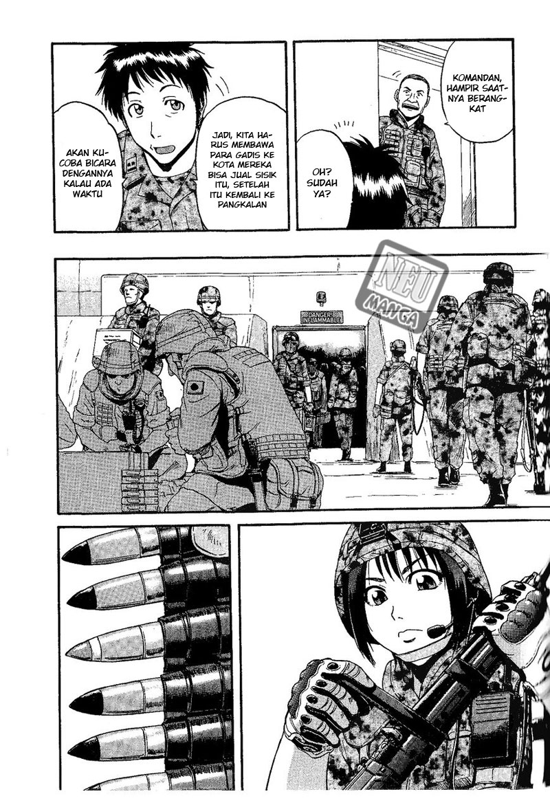 Gate – Jietai Kare no Chi nite, Kaku Tatakeri chapter 8