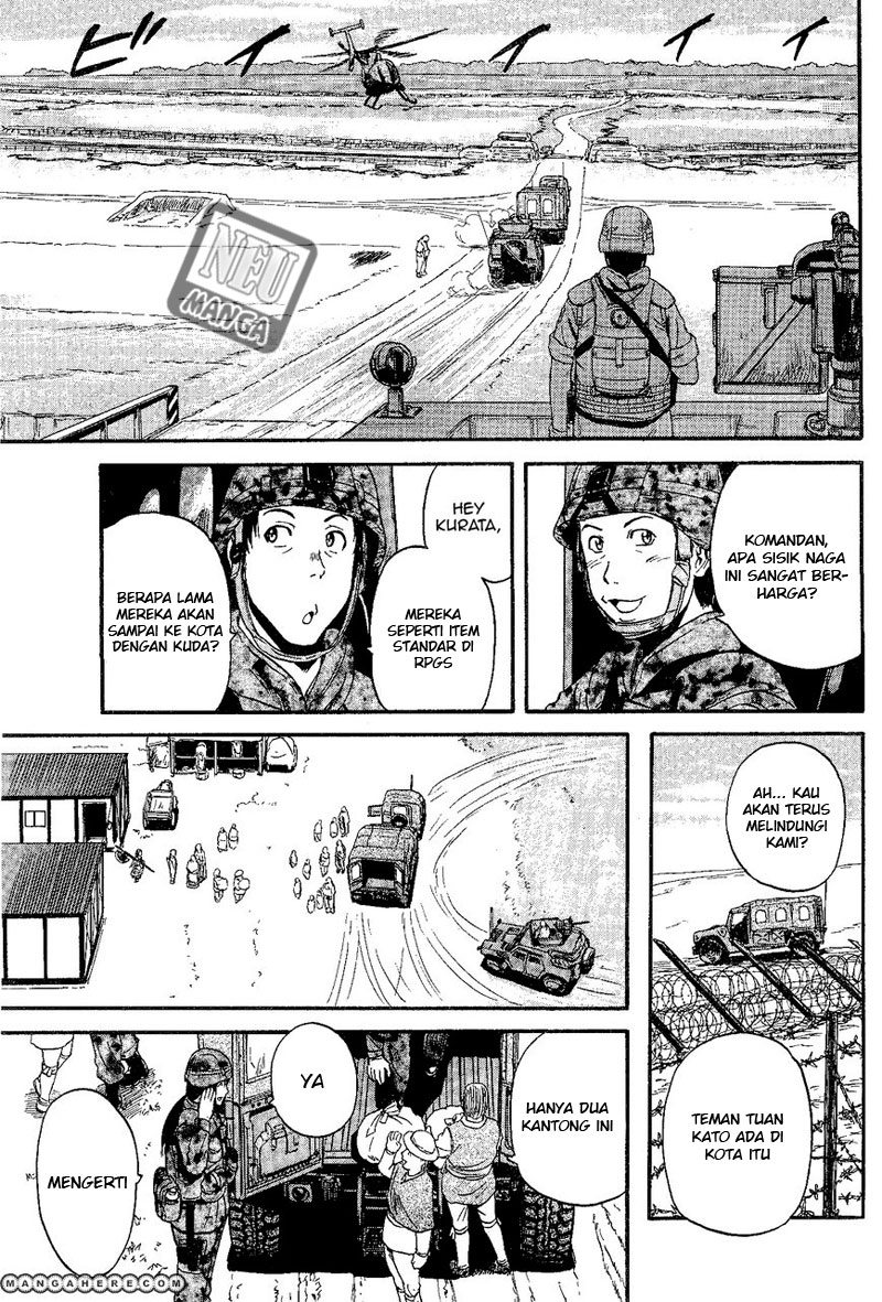 Gate – Jietai Kare no Chi nite, Kaku Tatakeri chapter 8