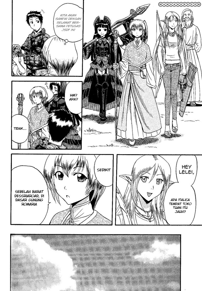 Gate – Jietai Kare no Chi nite, Kaku Tatakeri chapter 8