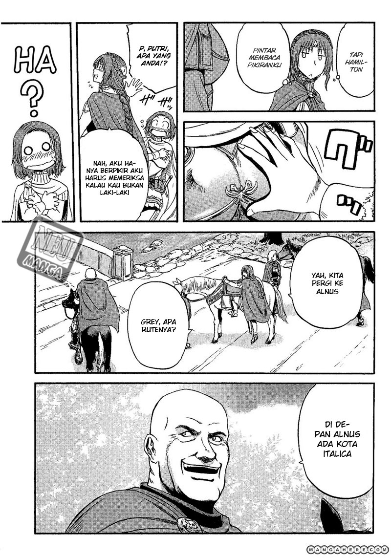 Gate – Jietai Kare no Chi nite, Kaku Tatakeri chapter 8