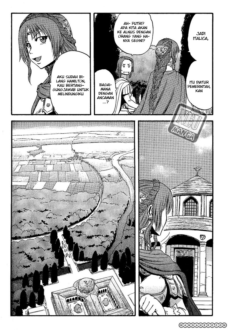 Gate – Jietai Kare no Chi nite, Kaku Tatakeri chapter 8