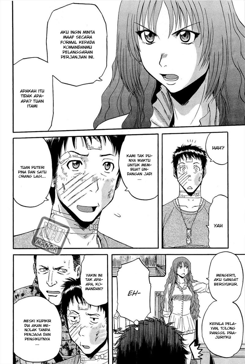 Gate – Jietai Kare no Chi nite, Kaku Tatakeri chapter 15