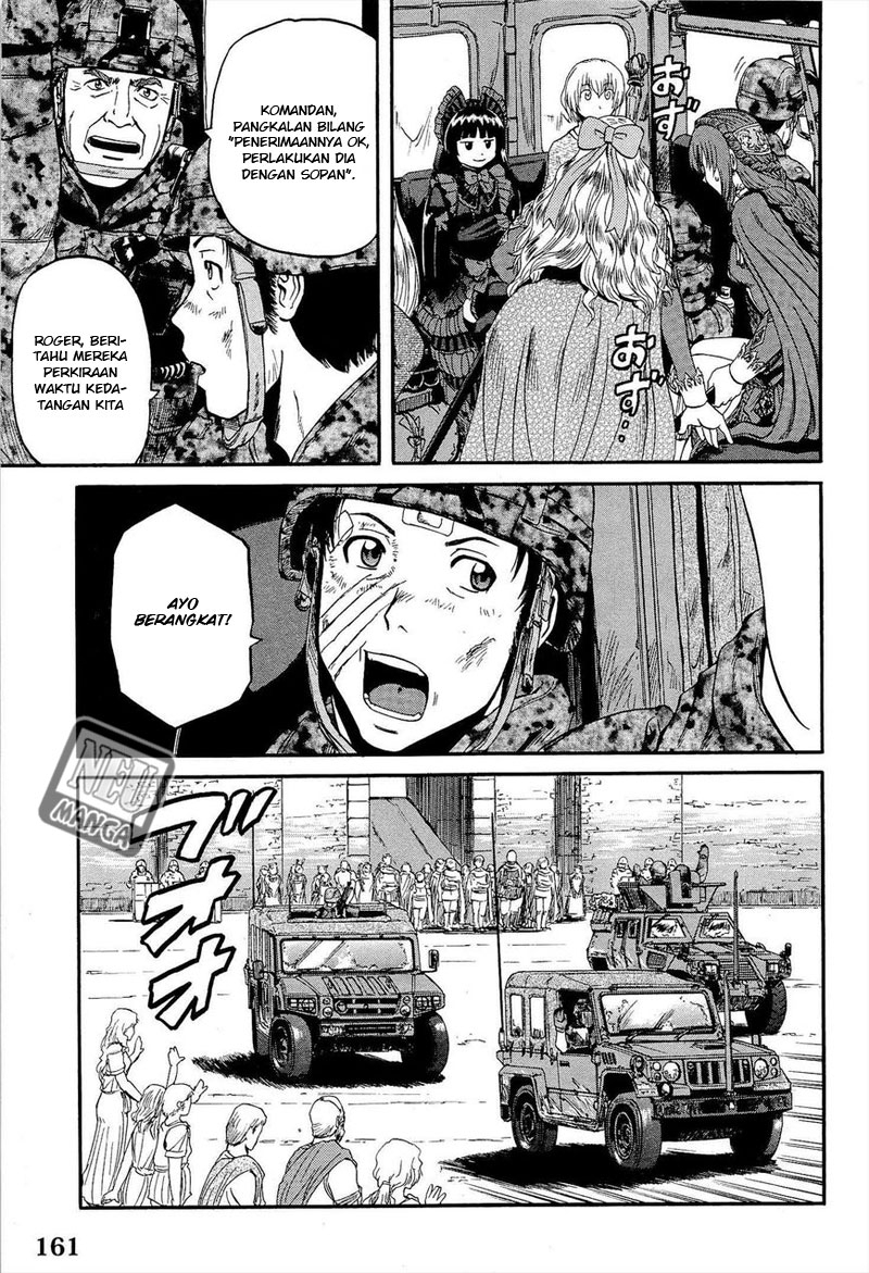 Gate – Jietai Kare no Chi nite, Kaku Tatakeri chapter 15