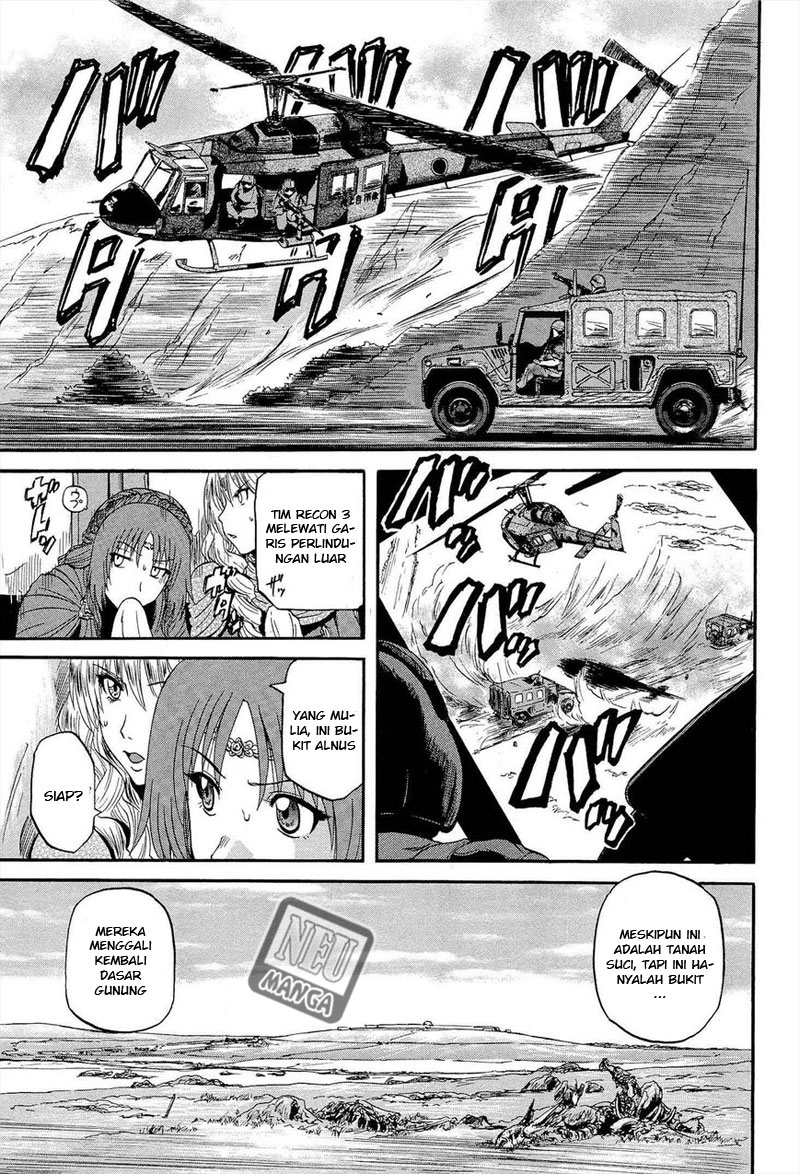 Gate – Jietai Kare no Chi nite, Kaku Tatakeri chapter 15