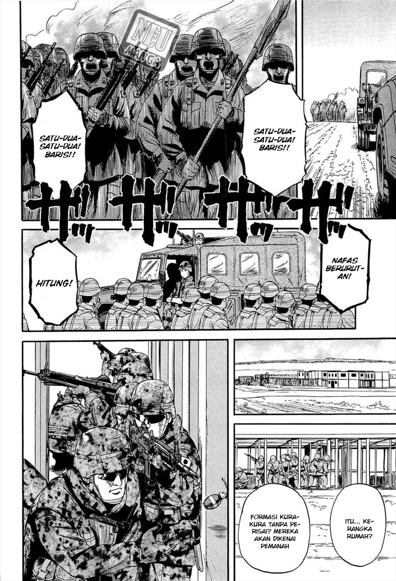 Gate – Jietai Kare no Chi nite, Kaku Tatakeri chapter 15
