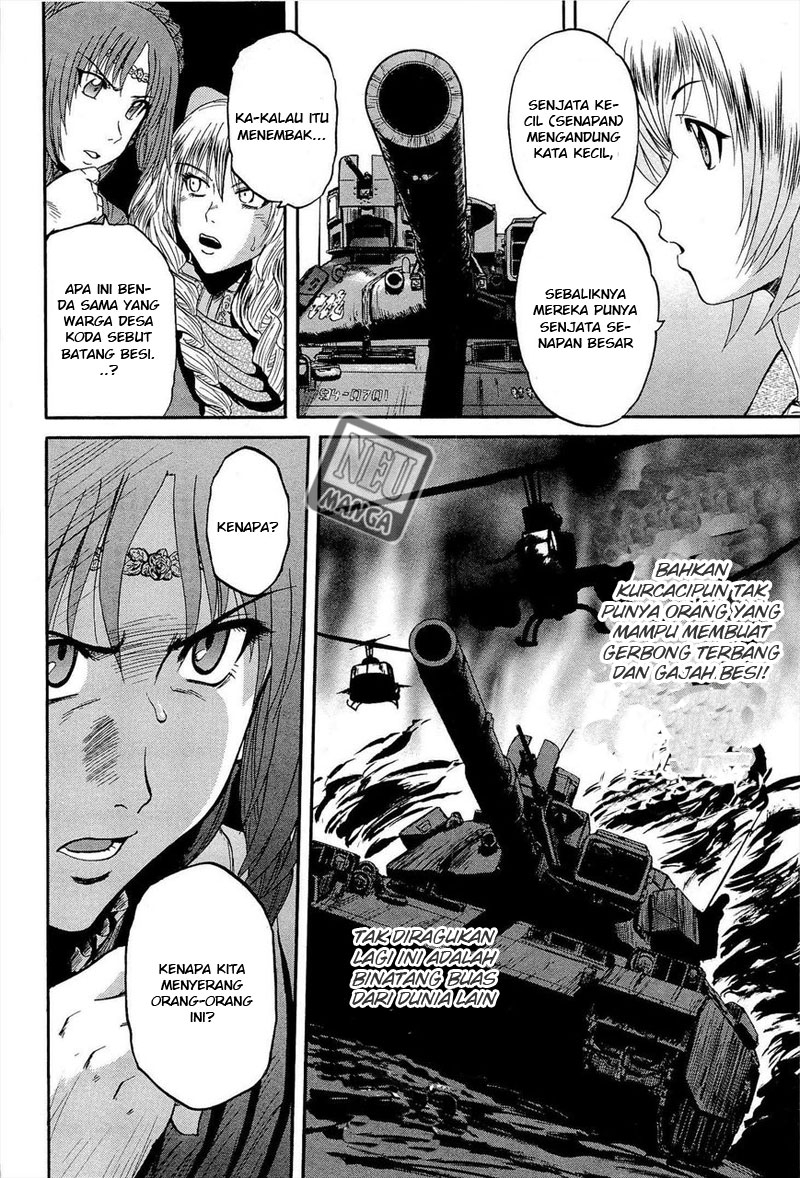 Gate – Jietai Kare no Chi nite, Kaku Tatakeri chapter 15