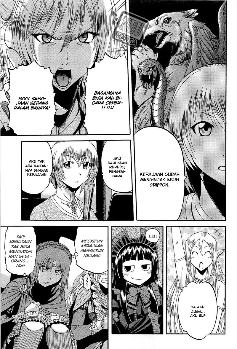 Gate – Jietai Kare no Chi nite, Kaku Tatakeri chapter 15