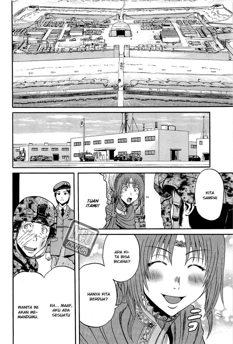 Gate – Jietai Kare no Chi nite, Kaku Tatakeri chapter 15
