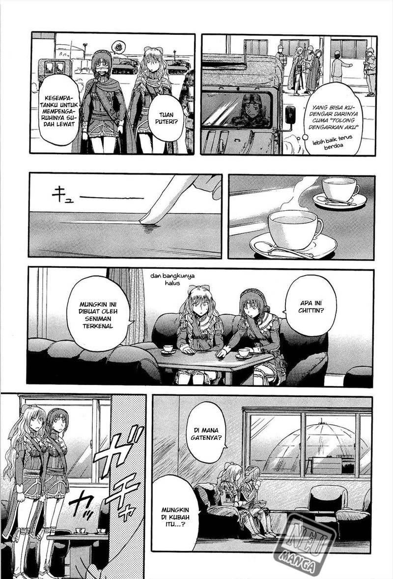 Gate – Jietai Kare no Chi nite, Kaku Tatakeri chapter 15