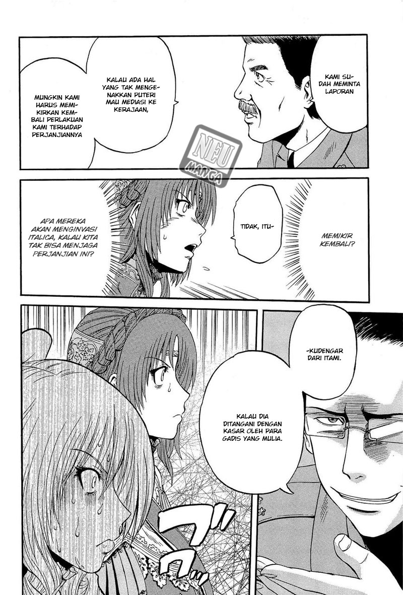 Gate – Jietai Kare no Chi nite, Kaku Tatakeri chapter 15