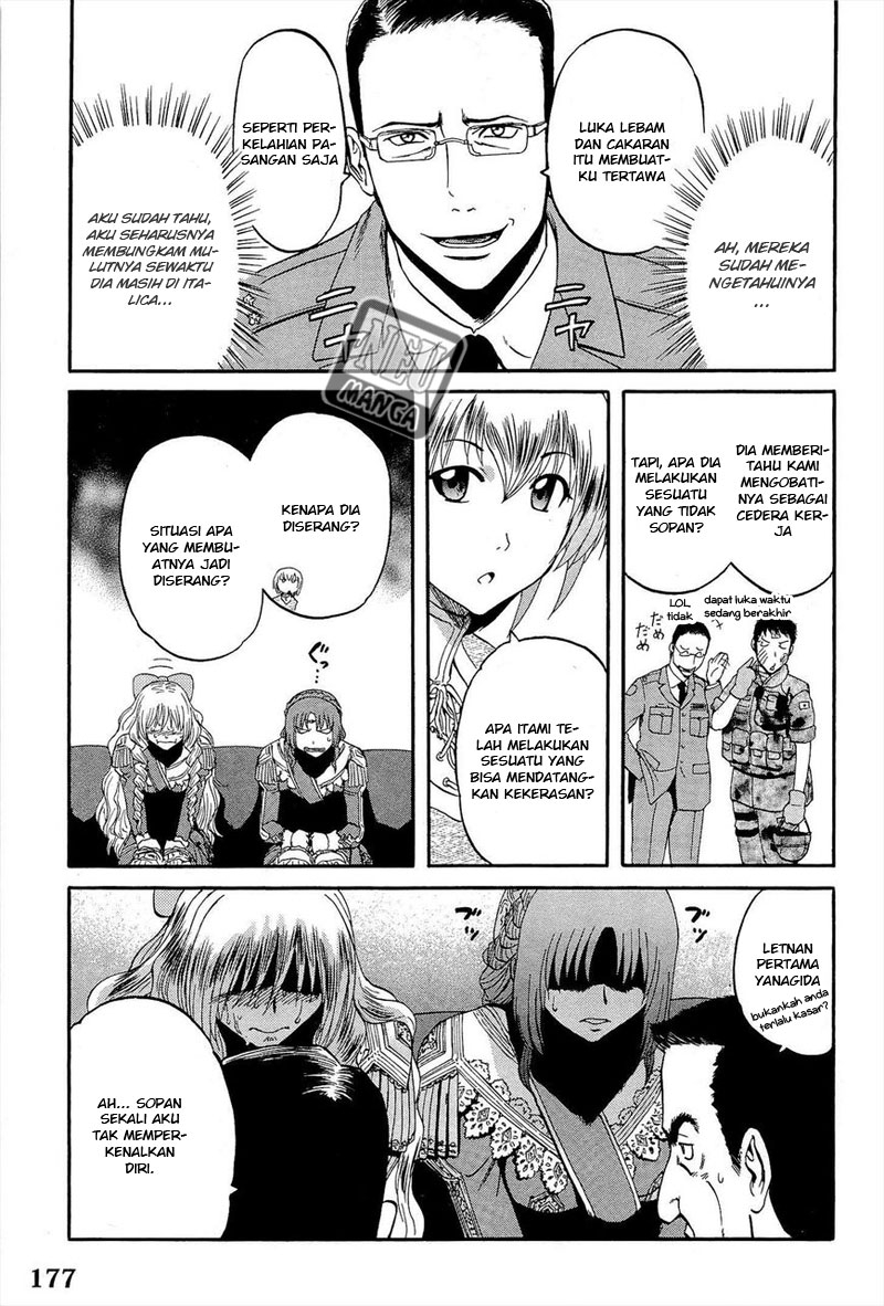 Gate – Jietai Kare no Chi nite, Kaku Tatakeri chapter 15