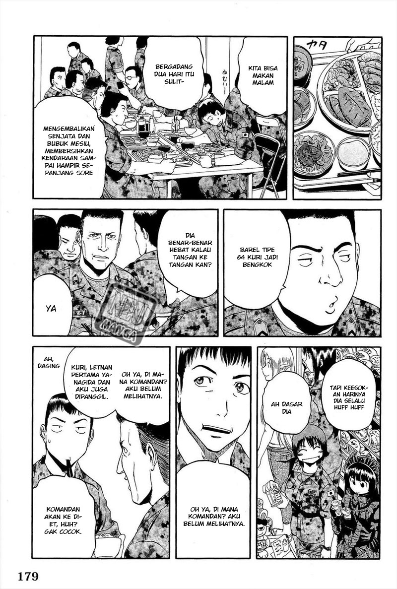 Gate – Jietai Kare no Chi nite, Kaku Tatakeri chapter 15