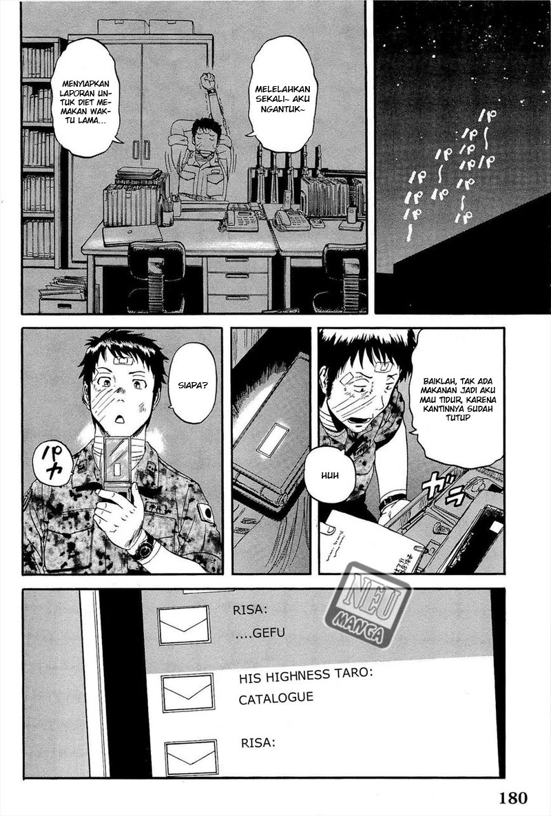 Gate – Jietai Kare no Chi nite, Kaku Tatakeri chapter 15