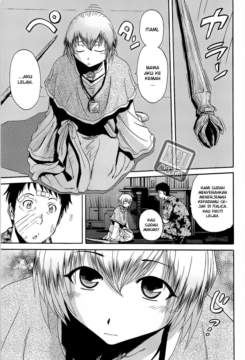 Gate – Jietai Kare no Chi nite, Kaku Tatakeri chapter 16
