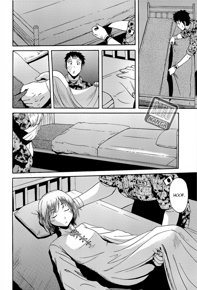 Gate – Jietai Kare no Chi nite, Kaku Tatakeri chapter 16