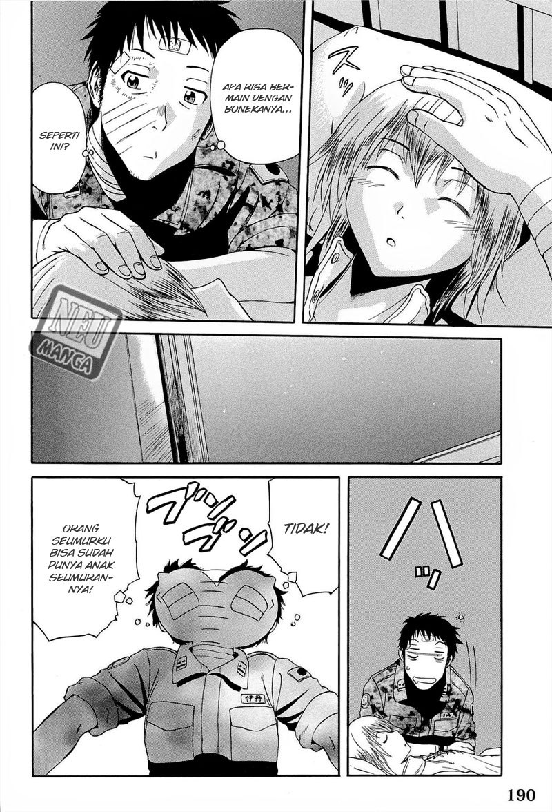Gate – Jietai Kare no Chi nite, Kaku Tatakeri chapter 16