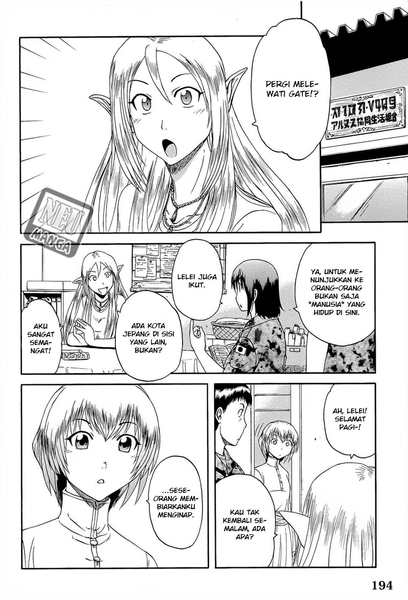 Gate – Jietai Kare no Chi nite, Kaku Tatakeri chapter 16