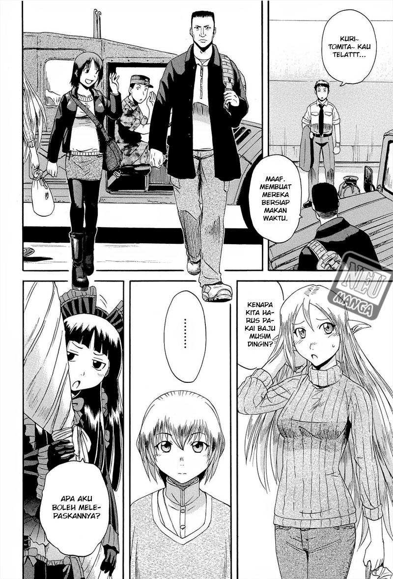 Gate – Jietai Kare no Chi nite, Kaku Tatakeri chapter 16