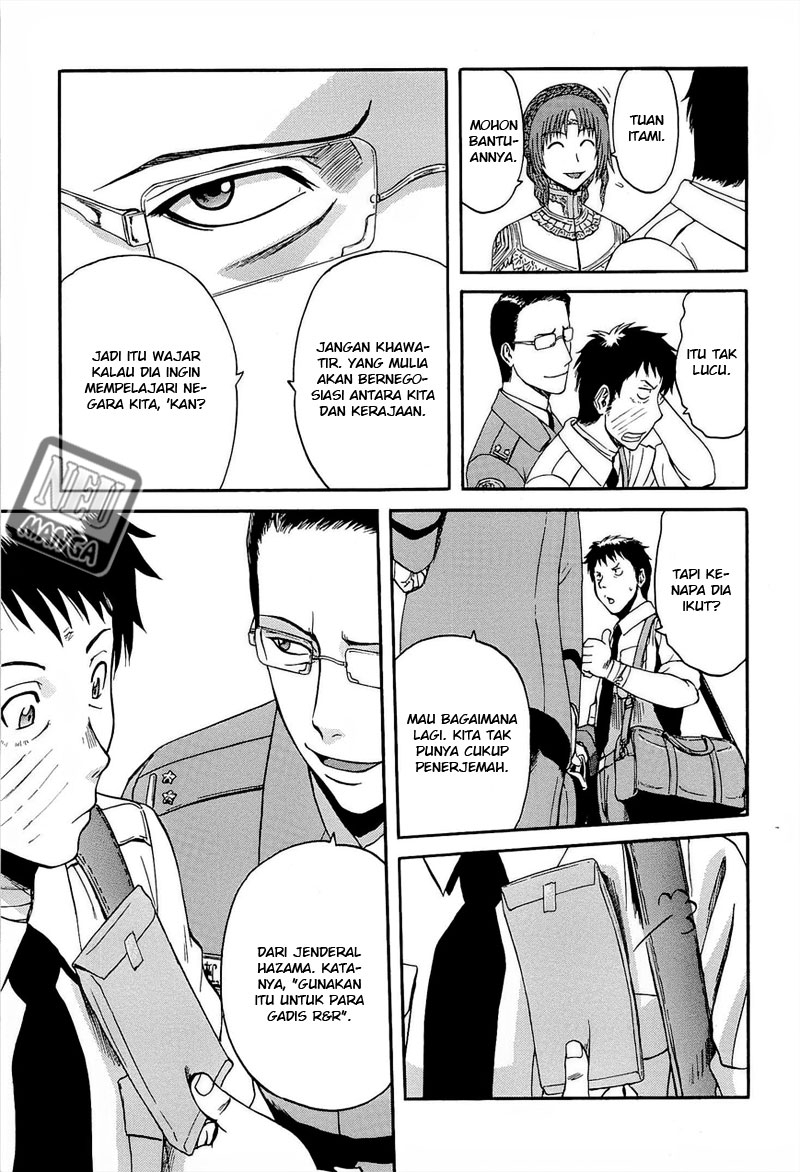 Gate – Jietai Kare no Chi nite, Kaku Tatakeri chapter 16