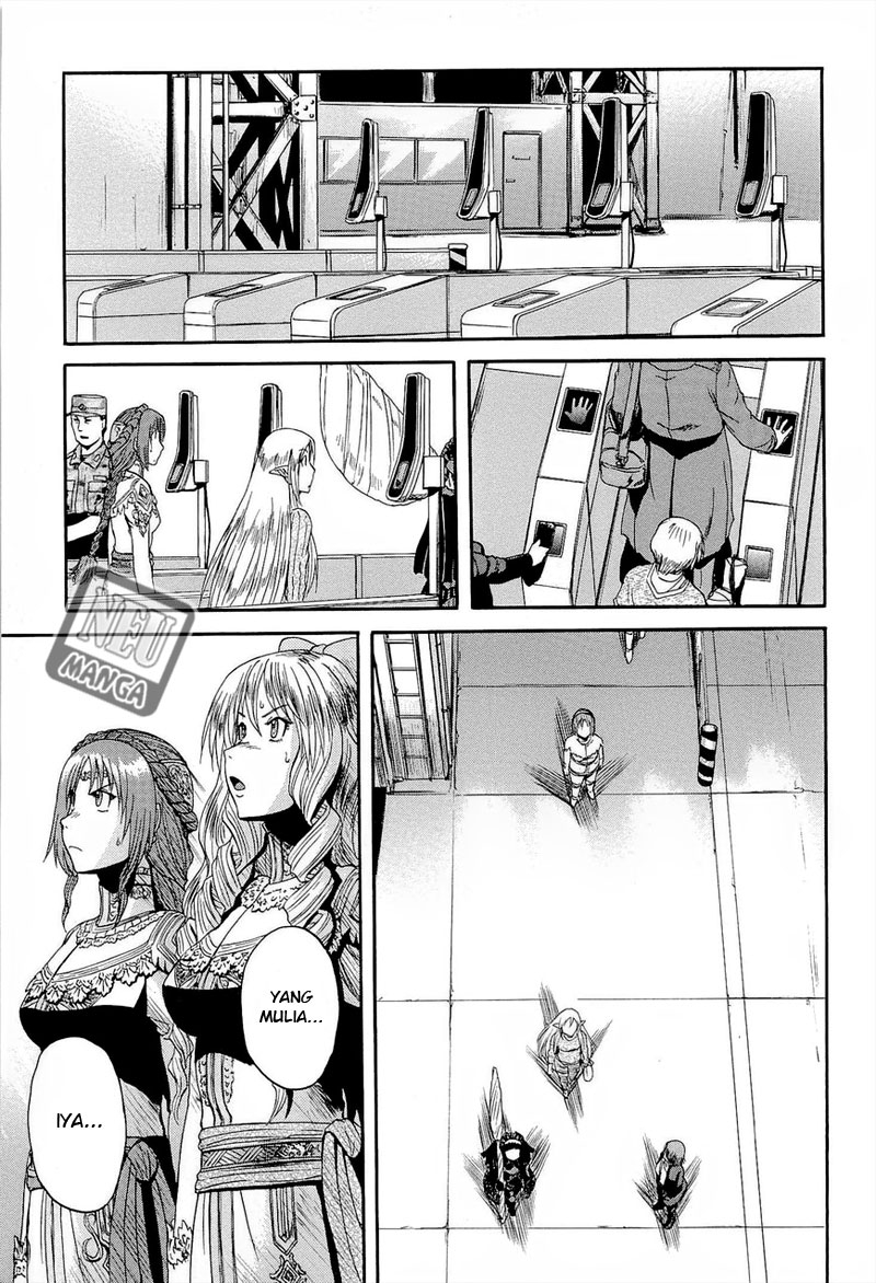 Gate – Jietai Kare no Chi nite, Kaku Tatakeri chapter 16