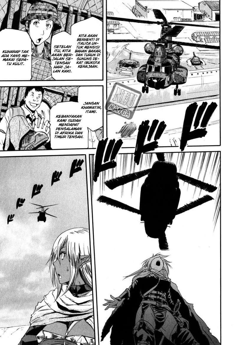 Gate – Jietai Kare no Chi nite, Kaku Tatakeri chapter 26