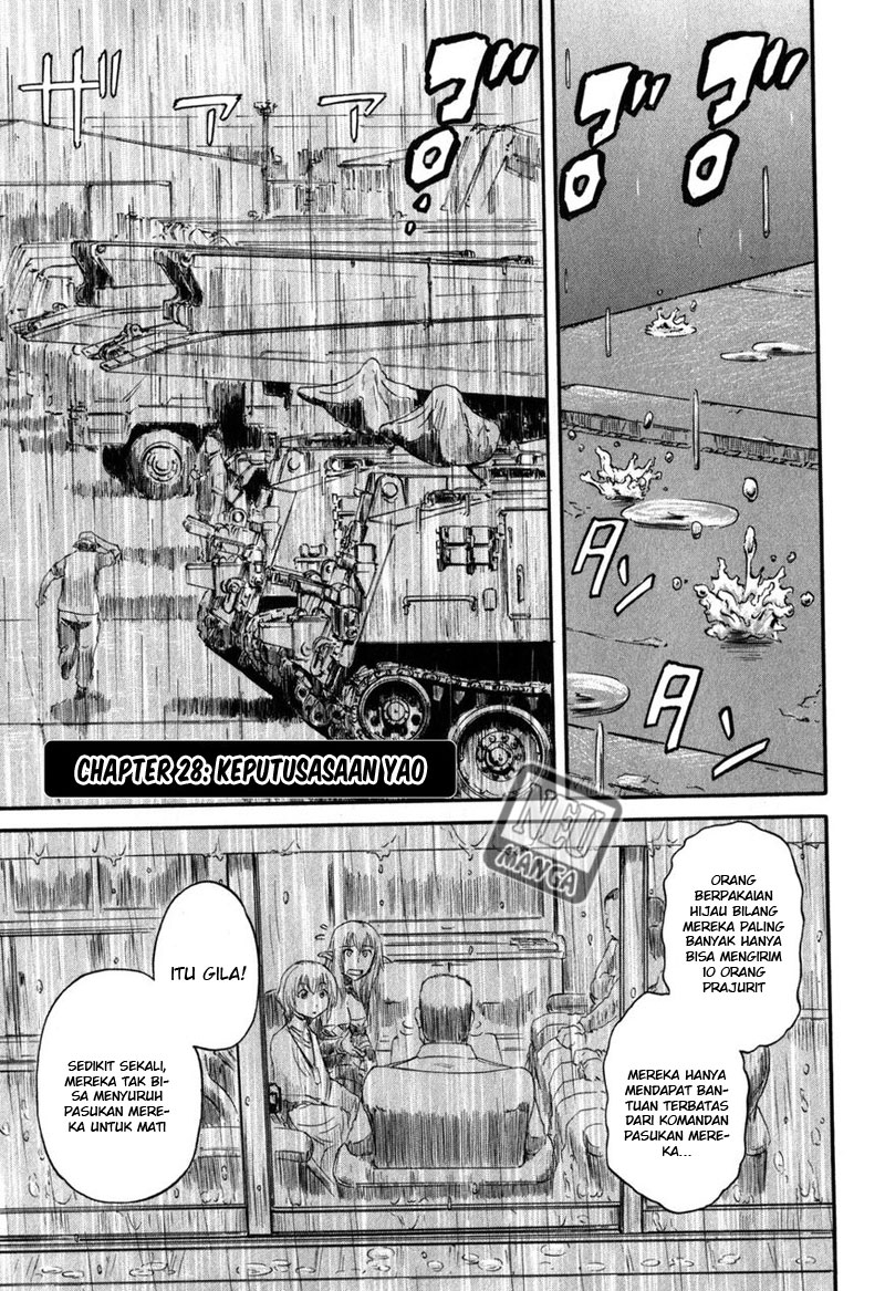 Gate – Jietai Kare no Chi nite, Kaku Tatakeri chapter 28